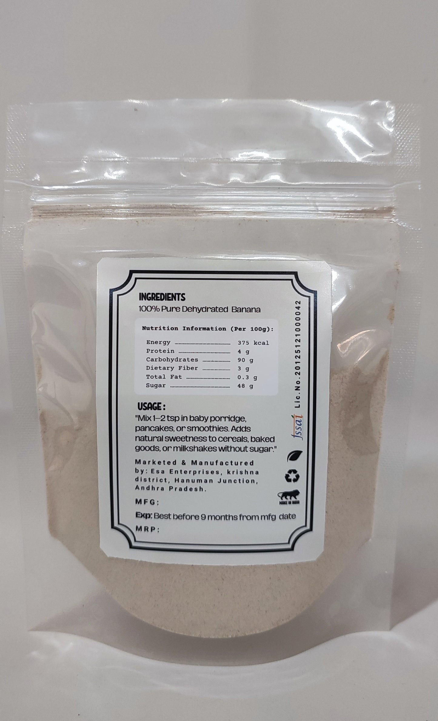 NutriQuest Banana Powder
