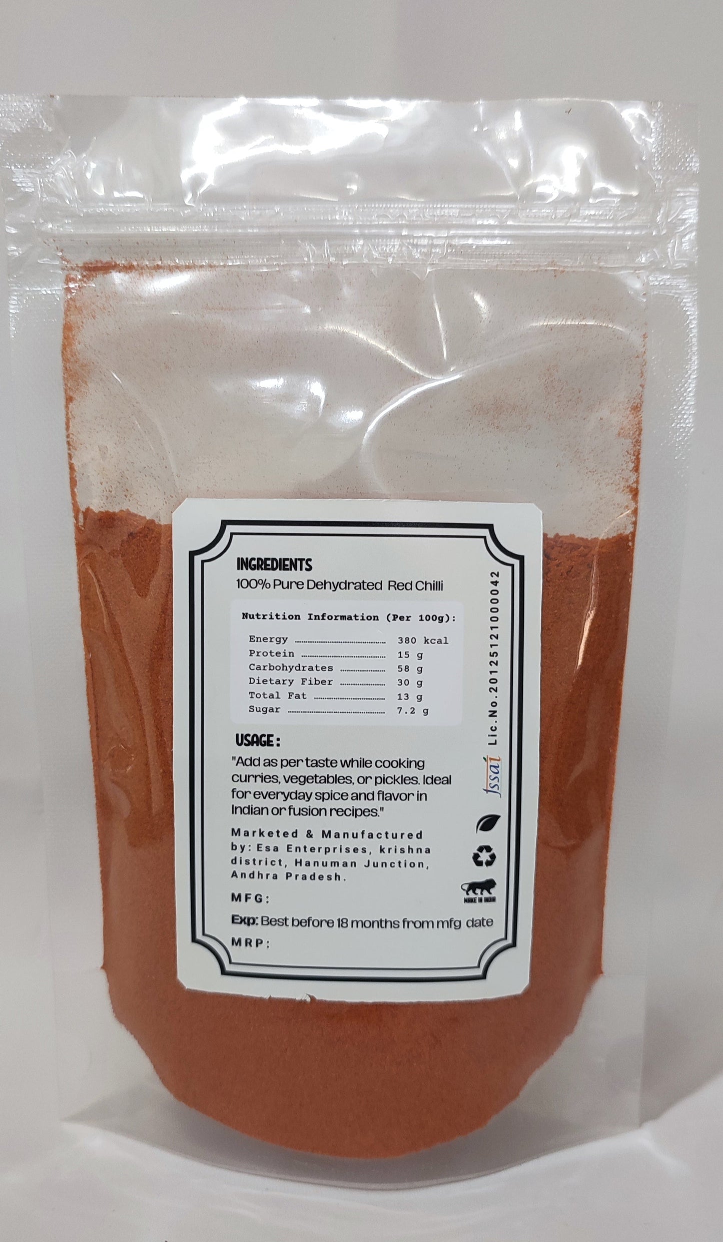 NutriQuest Red Chilli Powder
