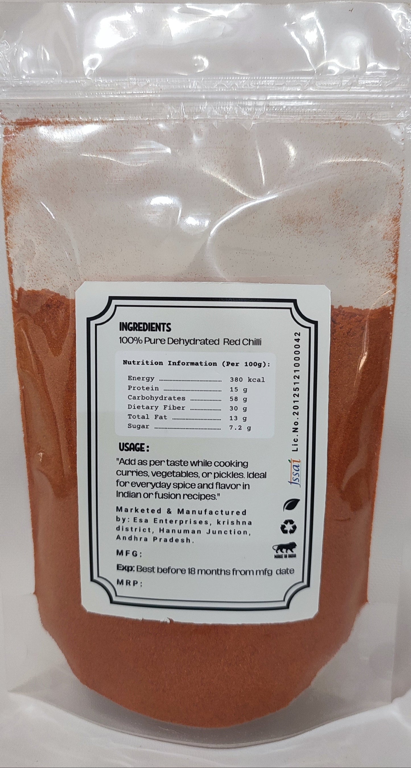 NutriQuest Red Chilli Powder
