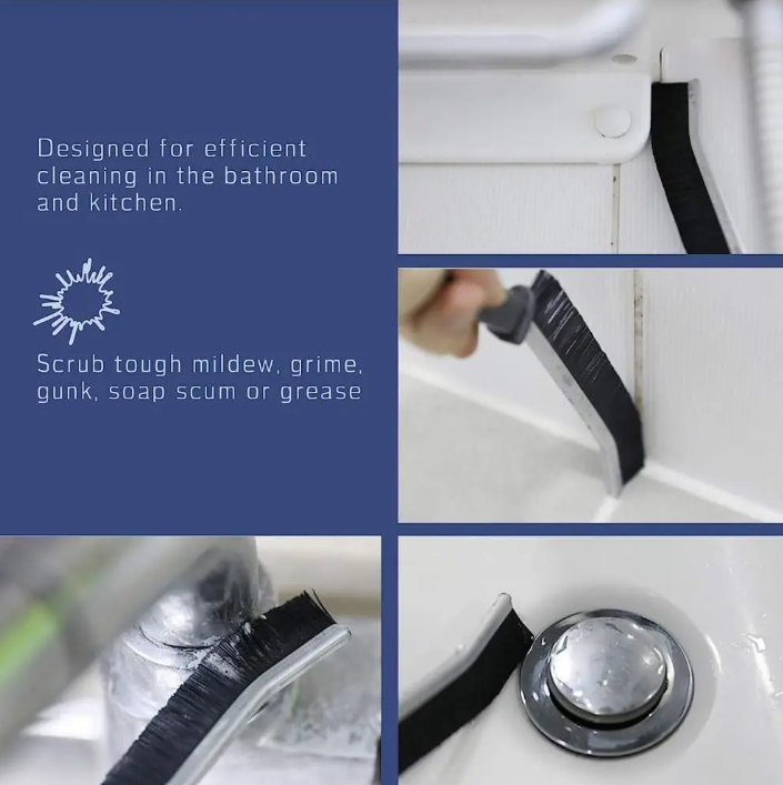 🧽 Grout Scrubber Deep Clean Tile Brush (Pack of 2, 4, 6)