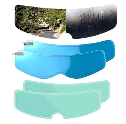 🏍️ Photochromic Anti-Fog Helmet Film