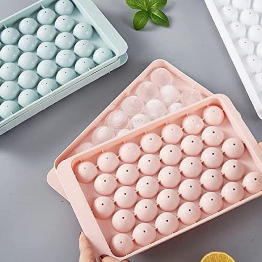 ❄️ Round Ice Cube Tray – BPA Free 🌟