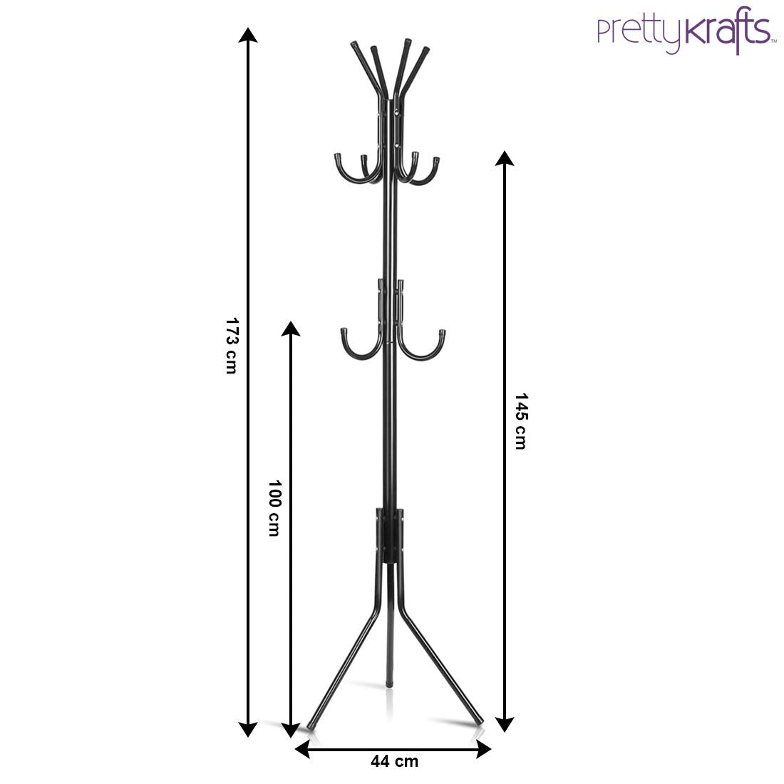 🏠 6 Hook Coat Hanger Clothes Stand