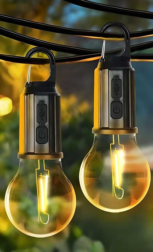 🏕️💡 3-Mode Hanging Tent Lamp for Camping