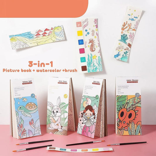 🎨 Pocket Water colour Painting Book 🌟