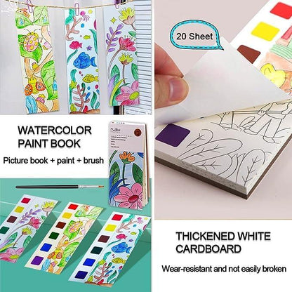 🎨 Kids Coloring Doodle Drawing Magic Water Book (Pack of 4)