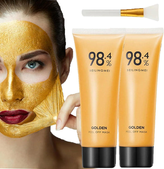 🌟 98.4% Gold Peel Off Mask (Pack of 2)