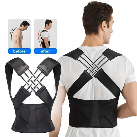 🧘‍♀️ Adjustable Back Posture Corrector
