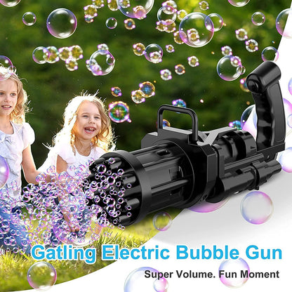 🔫 Bubble Gun - 8-Hole Gatling Blower