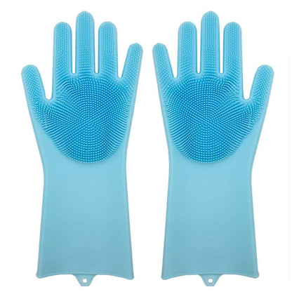 🧤 Magic Silicone Gloves for Cleaning