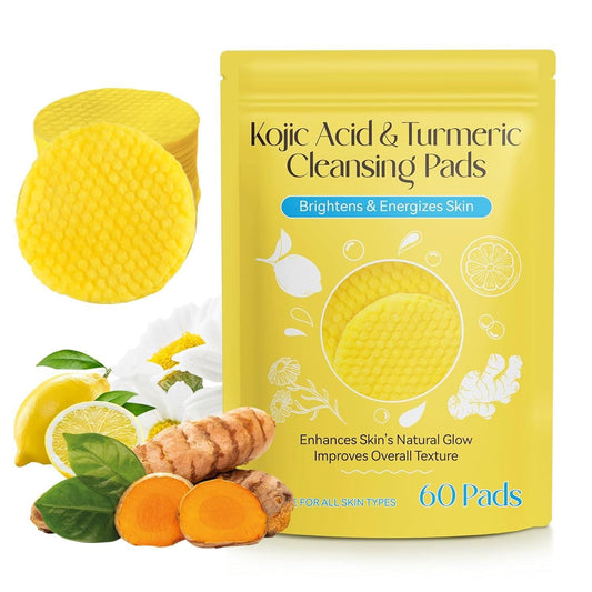 🧴 Turmeric Kojic Acid Cleansing Pads ✨