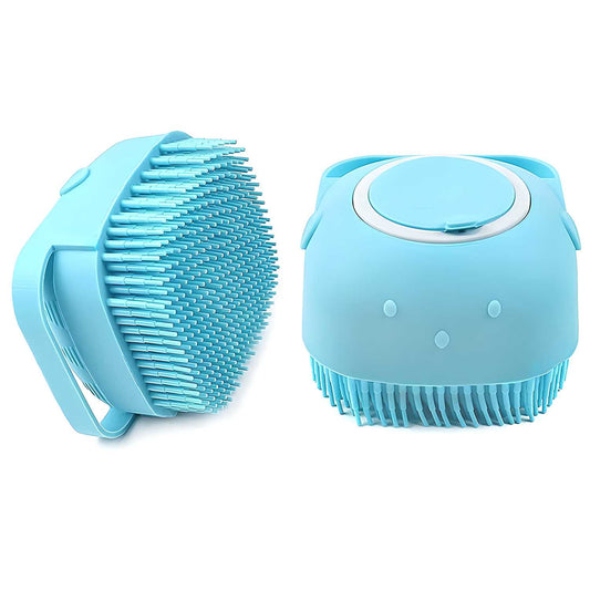 🧼 SCRUBBING Soft Silicone Bath Brush With Hooks for Baby Showers 🌟