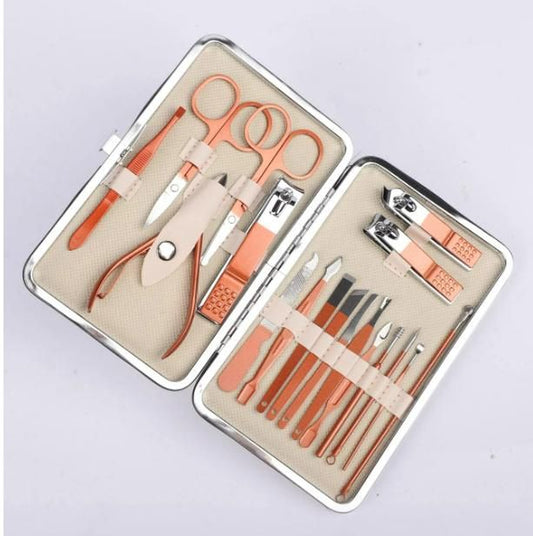 💅 18-Piece Manicure Pedicure Set for Women ✨