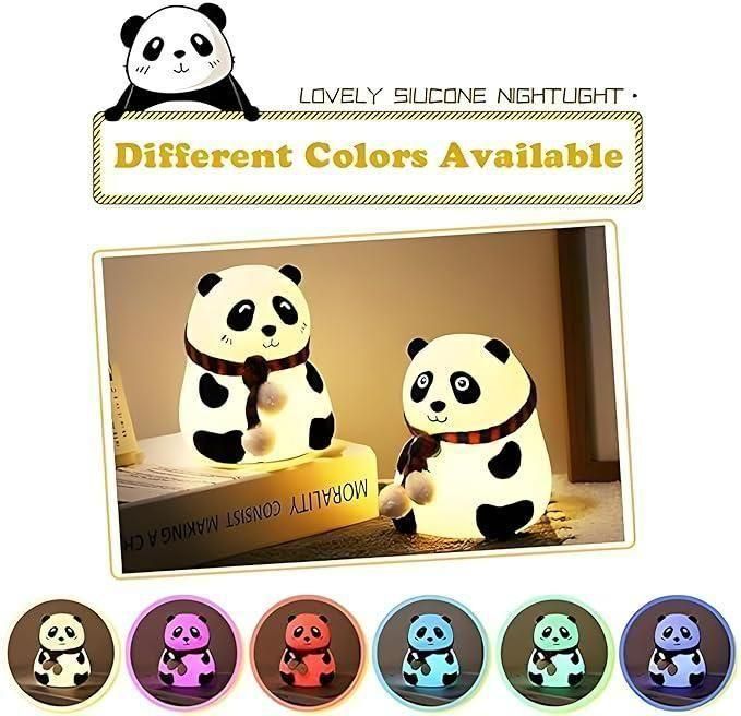 🐼 Cute Panda Light Lamp for Kids