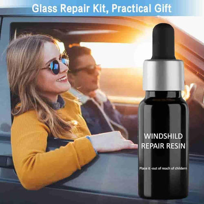 🛠️ Glass Repair Kit - Windshield Repair Resin (Pack of 1)