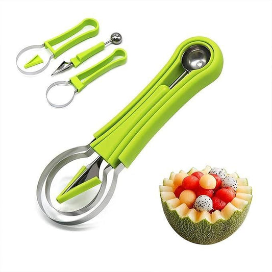 🍎 3-in-1 Fruit Carving Knife – Your Kitchen Buddy! 🍉