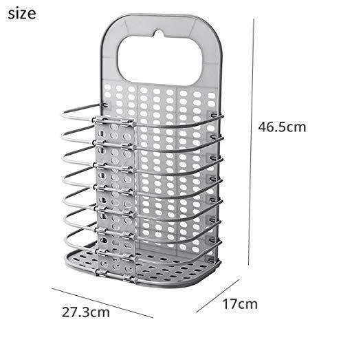 🧺 Plastic Multipurpose Hanging Laundry Basket 🌈