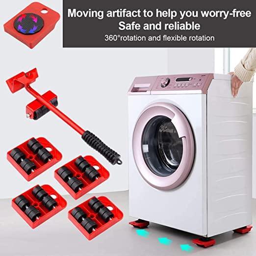🏠 Furniture Lifter - Heavy Duty Furniture Shifting Tool Set with Wheel Pads