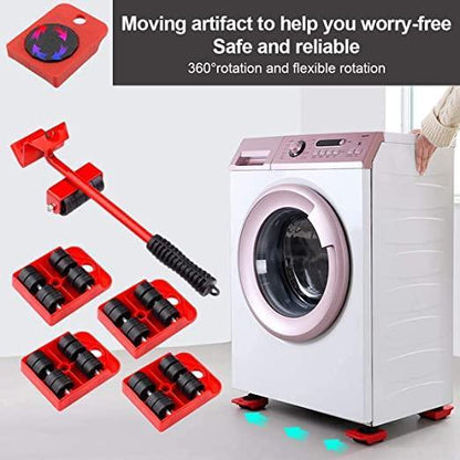 🏠 Furniture Lifter - Heavy Duty Furniture Shifting Tool Set with Wheel Pads