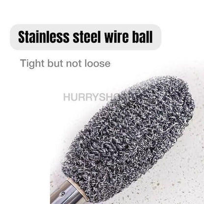 🧼 Bottle Jar Toilet Cleaner Brush Scrubber