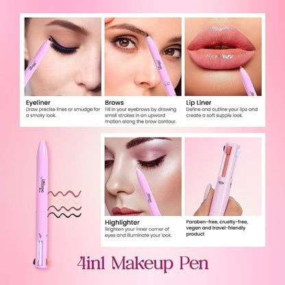 💄 Milagro Beauty On-The-Go 4-IN-1 Makeup Pen