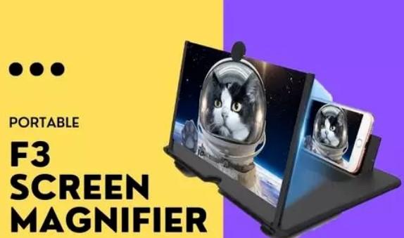 🔍 Mobile Screen Expander 3D Magnifier for Watching Movies