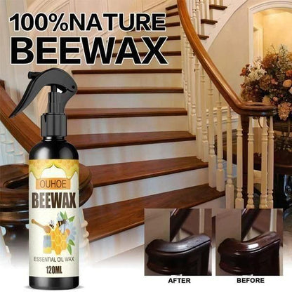 🐝 Beeswax Spray - Furniture Polish and Cleaner for Wood (Pack of 2)