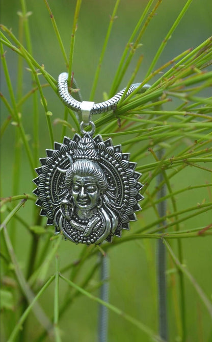 🕉️ Lord Shiva Pendant with Snake Chain