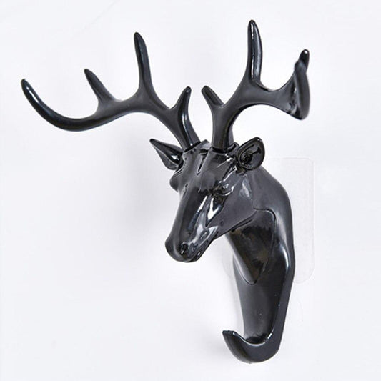 🦌 Deer Head Self-Adhesive Hanging Hook 🔑