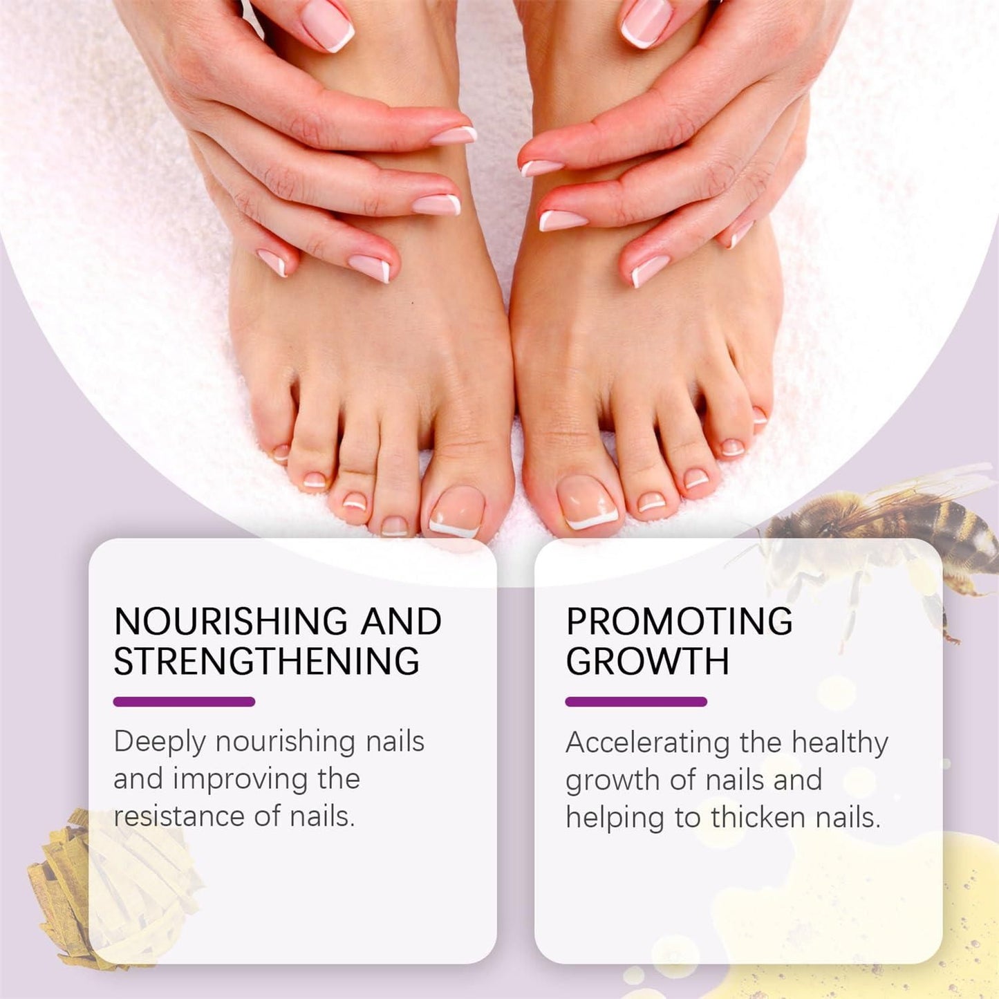 🧴 Fungi-Free Bee Venom Nail Treatment Solution Serum