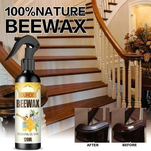 🐝 Beeswax Spray - Furniture Polish and Cleaner for Wood (Pack of 2)