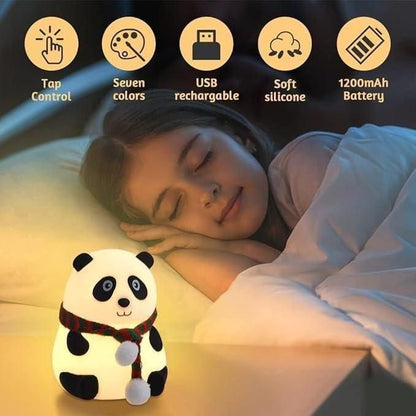 🐼 Cute Panda Light Lamp for Kids