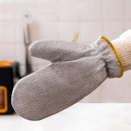 🧤 2 Pairs Wire Dishwashing Gloves 🧽