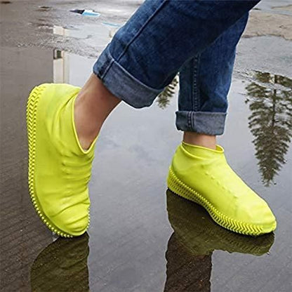 🌧️ Silicone Reusable Anti-Skid Waterproof Boot Cover Shoe Protector 👟