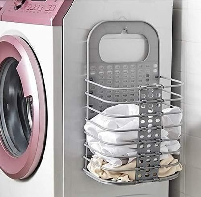 🧺 Plastic Multipurpose Hanging Laundry Basket 🌈