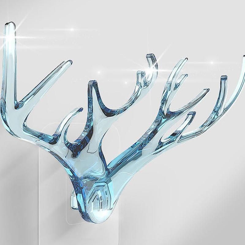 🦌 Deer Horns Antler Shaped Storage Hook Wall