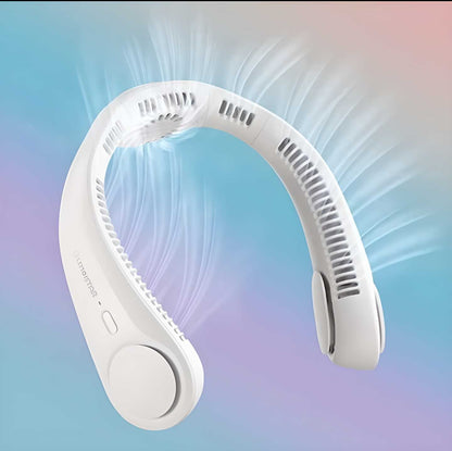 💨 Portable Bladeless Hanging Rechargeable Neck Fan 🔋