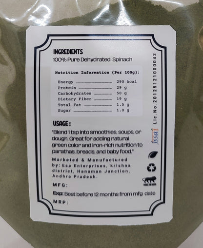 NutriQuest Spinach Powder