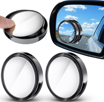 🚗 360-Degree Adjustable Car Rearview Mirror (Set of 2) 🔍